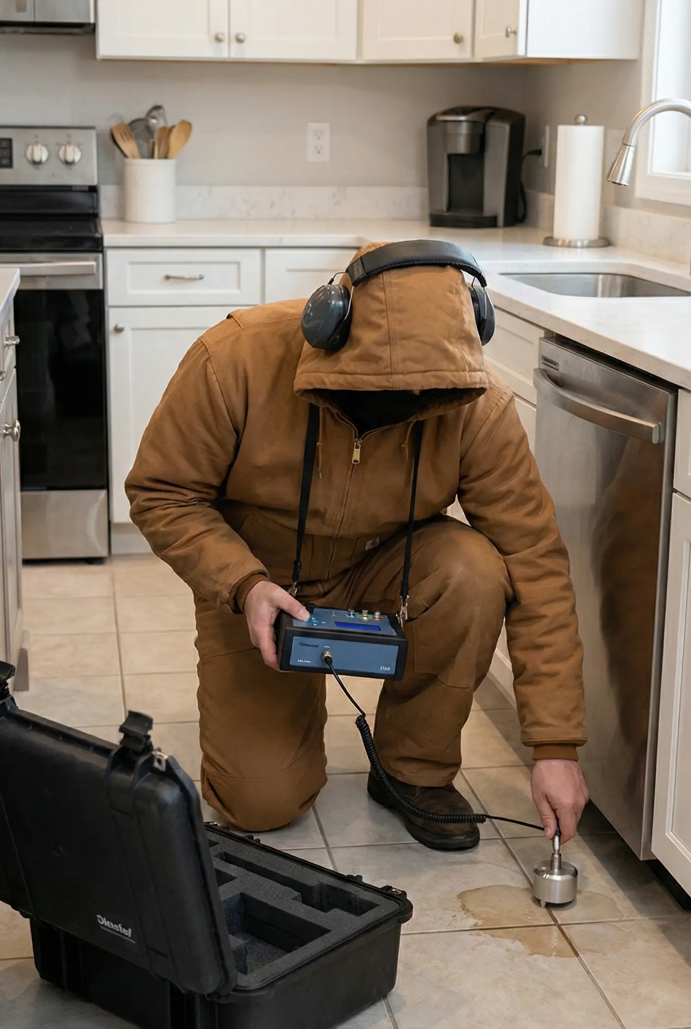 Bursa su kaçağı tespiti – akustik dinleme cihazı ile kaçak noktasının belirlenmesi